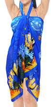 Load image into Gallery viewer, LA LEELA Beachwear Bikini Cover up Bathing Suit Wrap Pareo Women 24 ONE Size