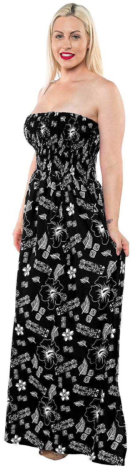 la-leela-womens-one-size-beach-dress-tube-dress-one-size-12