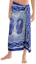 Load image into Gallery viewer, LA LEELA Beach Towel Swim Beach Wear Mens Sarong Pareo Wrap Cover ups Bathing Suit Batik