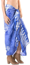 Cargar imagen en el visor de la galería, LA LEELA Womens Plus Size Sarong Swimsuit Cover Up Beach Wrap Skirt Sarong Wraps for Women Large Maxi EI