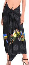 Load image into Gallery viewer, LA LEELA Women&#39;s Swimsuit Cover Up Sarong Bikini Swimwear Beach Cover-Ups Wrap Skirt Large Maxi ZM
