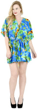 Load image into Gallery viewer, la-leela-womens-bikini-cover-up-dress-swim-beach-wear-caftan-swimsuit-printed