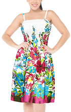 Load image into Gallery viewer, LA LEELA Women&#39;s One Size Beach Dress Tube Dress One Size