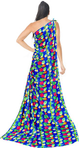 LA LEELA Women's Beachwear Bikini Wrap Cover up Swimsuit Dress Sarong 1 ONE Size