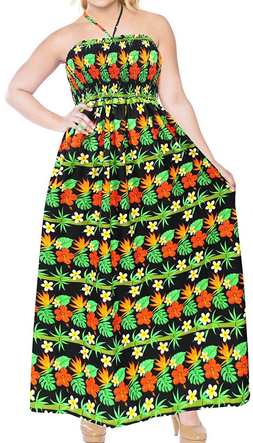 la-leela-3-in-1-vintage-floral-halter-neck-dress-long-maxi-beach-skirt-women