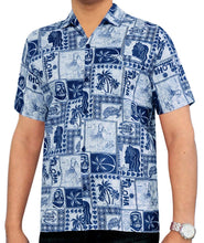 Load image into Gallery viewer, la-leela-shirt-casual-button-down-short-sleeve-beach-shirt-men-aloha-pocket-80