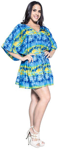 la-leela-womens-bikini-cover-up-dress-swim-beach-wear-caftan-swimsuit-printed