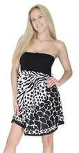 Load image into Gallery viewer, LA LEELA Women&#39;s One Size Beach Dress Tube Dress One Size