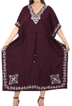 Load image into Gallery viewer, Women&#39;s Long Beach Designer Rayon Swimwear Swimsuit Kimono Cover up Kaftan TOP
