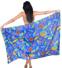 Load image into Gallery viewer, la-leela-women-beachwear-bikini-wrap-cover-up-swimwear-bathing-suit-9-one-size