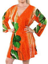 Load image into Gallery viewer, la-leela-bikini-swimwear-swimsuit-beach-cover-ups-womens-summer-dresses-printed
