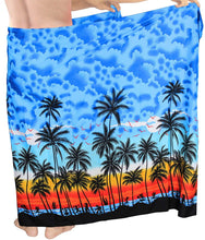 Cargar imagen en el visor de la galería, LA LEELA Swimwear Bathing Suit Cover ups Mens Sarong Wrap Pareo Swimsuit Beachwear Towel