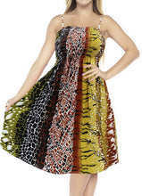 Load image into Gallery viewer, LA LEELA Women&#39;s One Size Beach Dress Tube Dress One Size