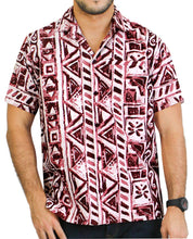 Load image into Gallery viewer, LA LEELA Shirt Casual Button Down Short Sleeve Beach Shirt Men Aloha Pocket 14