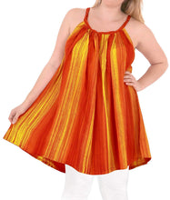 Load image into Gallery viewer, Women&#39;s Beachwear Plus Size Lounger Light tunic Bikini Cover ups Casuals yellow