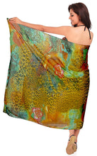 Load image into Gallery viewer, LA LEELA Women Beachwear Bikini Wrap Cover up Swimwear Bathing Suit 06 ONE Size