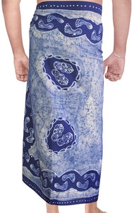 LA LEELA Beach Towel Swim Beach Wear Mens Sarong Pareo Wrap Cover ups Bathing Suit Batik