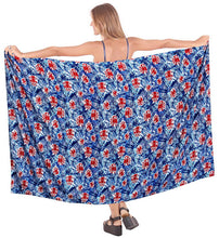 Load image into Gallery viewer, LA LEELA Mini Sarong Women Beachwear Bikini Wrap Cover up Swimwear Multi
