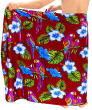 Load image into Gallery viewer, LA LEELA Beach Wear Mens Sarong Pareo Wrap Cover upss Bathing Suit Beach Towel Swimming