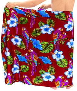 LA LEELA Beach Wear Mens Sarong Pareo Wrap Cover upss Bathing Suit Beach Towel Swimming