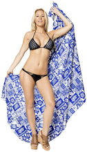 Load image into Gallery viewer, la-leela-beach-bikini-cover-up-wrap-maxi-women-bathing-suit-sarong-19-one-size