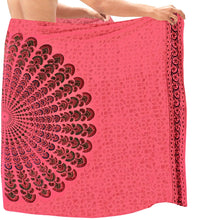 Load image into Gallery viewer, LA LEELA Men Sarong Swimwear Beachwear Wrap Swimsuit Pareo Cover up Bathing Suit