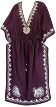 Load image into Gallery viewer, Women&#39;s Beachwear Designer Dress Rayon Swimwear Swimsuit Kimono Long Kaftan
