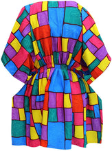 Cargar imagen en el visor de la galería, la-leela-soft-fabric-printed-tunic-beach-cover-up-osfm-8-14-m-l-purple_2236