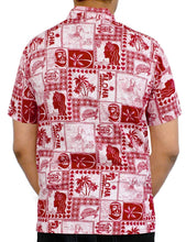 Load image into Gallery viewer, la-leela-shirt-casual-button-down-short-sleeve-beach-shirt-men-aloha-pocket-80