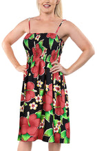 Load image into Gallery viewer, LA LEELA Women&#39;s One Size Beach Dress Tube Dress One Size