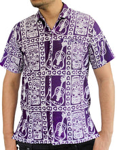 Load image into Gallery viewer, la-leela-mens-aloha-hawaiian-shirt-short-sleeve-button-down-casual-beach-party-1