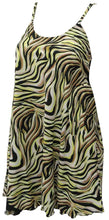 Load image into Gallery viewer, la-leela-women-summer-casual-t-shirt-dresses-beach-cover-up-tank-swing-sundress