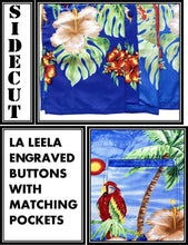 Load image into Gallery viewer, la-leela-mens-aloha-hawaiian-shirt-short-sleeve-button-down-casual-beach-party-4