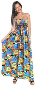 la-leela-soft-printed-vacation-tube-dress-womens-bright-blue-283-one-size