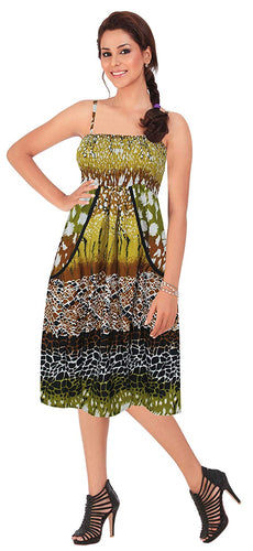 LA LEELA Women's One Size Beach Dress Tube Dress One Size