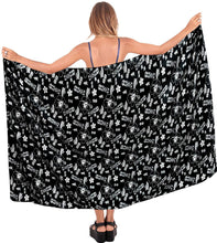 Load image into Gallery viewer, LA LEELA Women&#39;s Swimsuit Cover Up Sarong Bikini Swimwear Beach Cover-Ups Wrap Skirt Large Maxi ZJ