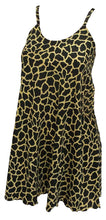 Load image into Gallery viewer, la-leela-women-summer-casual-t-shirt-dresses-beach-cover-up-tank-swing-sundress