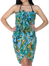 Load image into Gallery viewer, LA LEELA Women Beachwear Bikini Coverup Wrap Pareo Swimwear Sarong 25 OneSize