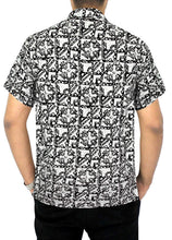 Load image into Gallery viewer, LA LEELA Shirt Casual Button Down Short Sleeve Beach Shirt Men Aloha Pocket 14