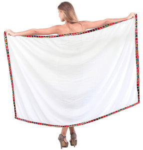 la-leela-womens-bikini-wrap-cover-up-swimsuit-sarong-dress-solid-one-size