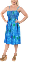 Load image into Gallery viewer, LA LEELA Women&#39;s One Size Beach Dress Tube Dress One Size