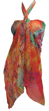 Load image into Gallery viewer, la-leela-sheer-chiffon-hawaiian-beach-dress-sarong-digital-72x42-multi_5918