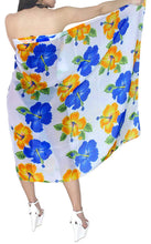 Load image into Gallery viewer, LA LEELA Women Beachwear Bikini Wrap Cover up Swimwear Bathing Suit 06 ONE Size