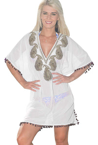 la-leela-bikini-swim-beach-wear-swimsuit-coverup-women-kimono-dress-embroidery