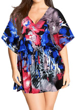 Load image into Gallery viewer, la-leela-bikini-swim-beach-wear-swimsuit-cover-ups-women-kimono-dress-printed