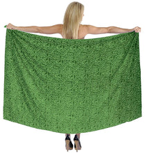 Load image into Gallery viewer, LA LEELA Beachwear Bikini Cover up Bathing Suit Wrap Pareo Women 27 Plus Size
