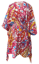 Cargar imagen en el visor de la galería, la-leela-soft-fabric-printed-tassel-swim-cover-up-osfm-8-14-m-l-pink_2232