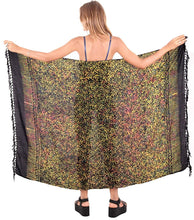 Cargar imagen en el visor de la galería, LA LEELA Women&#39;s Swimsuit Cover Up Sarong Bikini Swimwear Beach Cover-Ups Wrap Skirt Large Maxi FJ