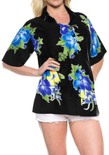 Load image into Gallery viewer, women-shirt-top-hawaiian-beach-blouses-tank-casual-aloha-holiday-button-down