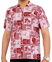 Load image into Gallery viewer, la-leela-shirt-casual-button-down-short-sleeve-beach-shirt-men-aloha-pocket-80